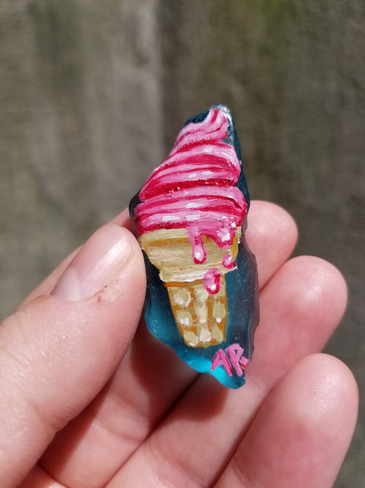 Strawberry Soft Serve