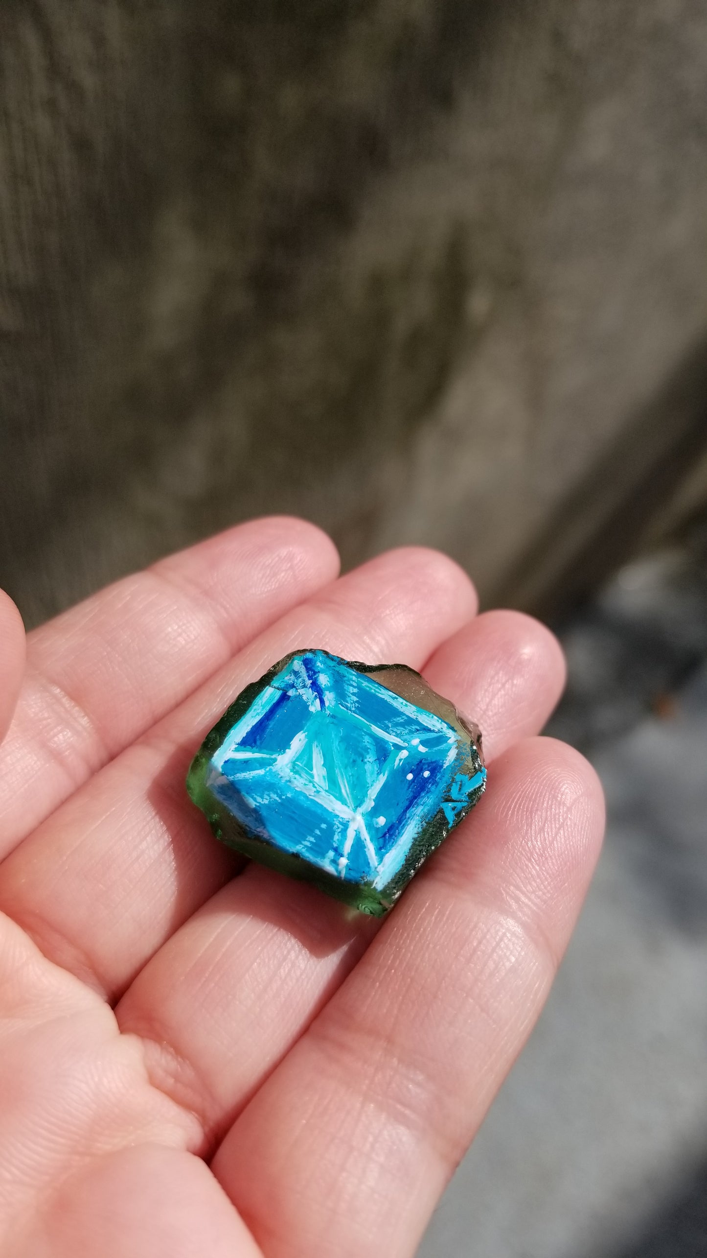 Aquamarine Square Cut