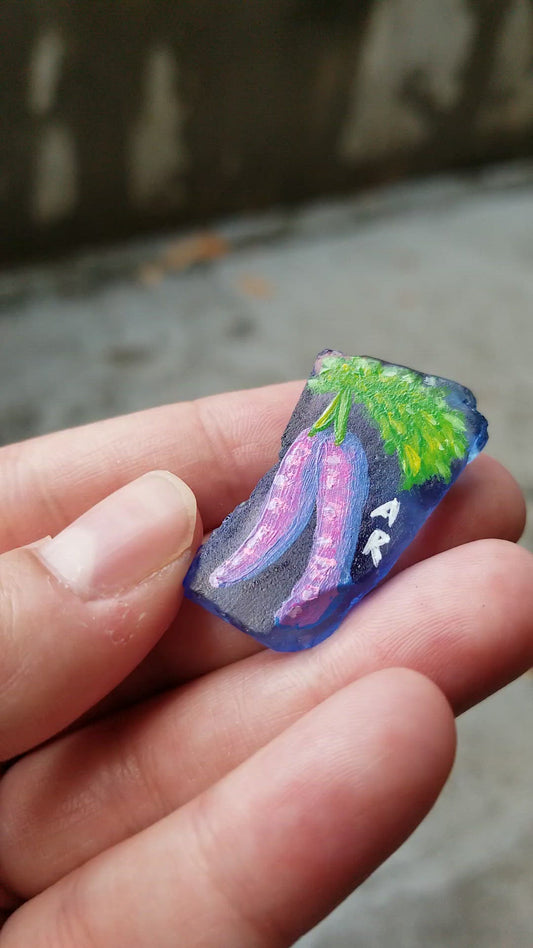 Seaglass Purple Carrots