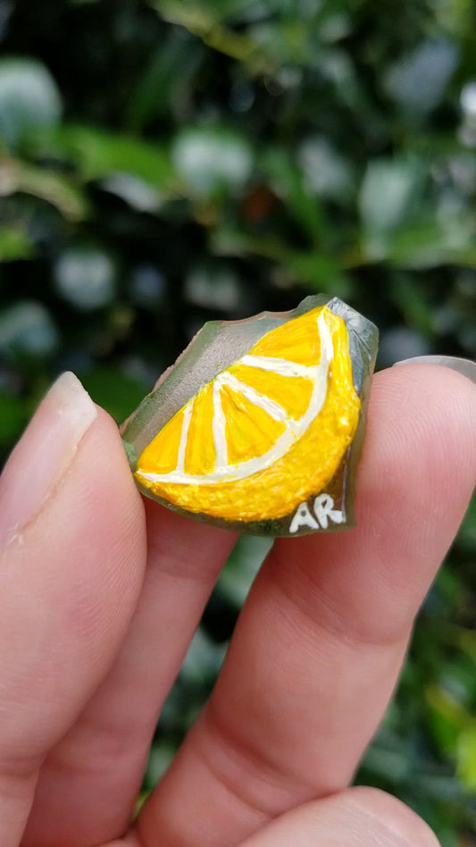 Seaglass Lemon Wedge