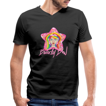 Fancy Beverly Bow Tee by Slime Quest Art - black